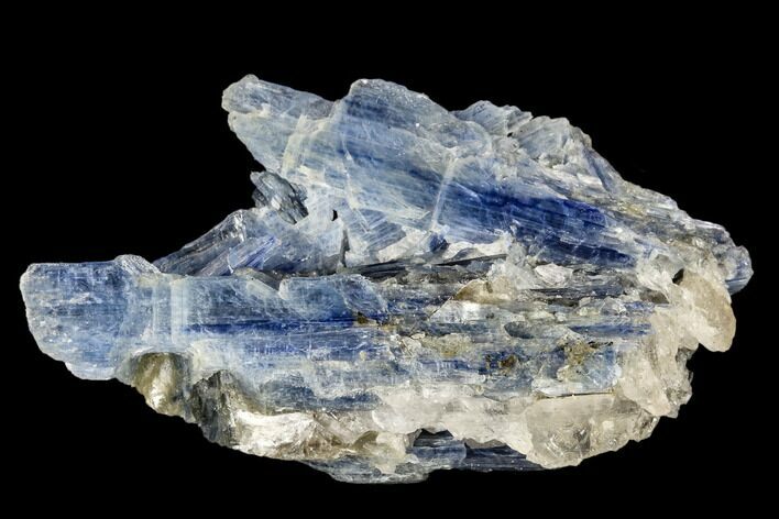 Vibrant Blue Kyanite Crystals In Quartz - Brazil #113474